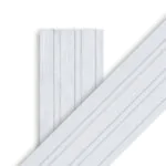 بديل خشب مضلع صيني ابيض