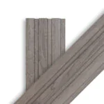 بديل خشب مضلع صيني بني توفي شاحب