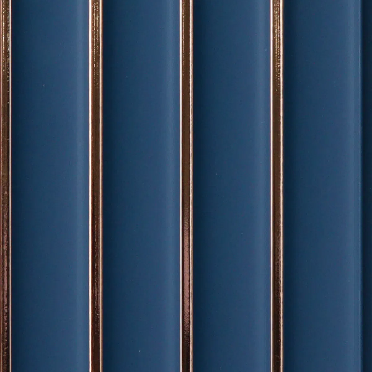 ⁦بديل خشب مضلع صيني ازرق فواصل ذهبي⁩ - الصورة ⁦2⁩