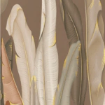 بديل رخام طباعه بني مشجر