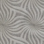 ورق جدران منقوش كوري رمادي مدرج