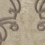 ورق حائط بني منقوش غامق مع فاتح كوري