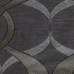 ورق جدران للمجالس منقوش رمادي