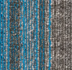 موكيت شرائح رمادي مع ازرق