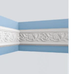 رخام ديكور فخم بقوالب زخرفية فاخرة لخطوط الفخامة والجمال لديكور داخلي راقٍ.