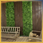 تركيب الخشب الجداري