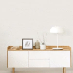 ⁦ورق جدران ساده كوري رمادي فاتح قماشي⁩ - الصورة ⁦2⁩