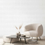 ⁦ورق جدران ساده كوري اوف وايت⁩ - الصورة ⁦2⁩