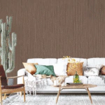 ⁦ورق جدران مقلم صيني بني محروق⁩ - الصورة ⁦2⁩