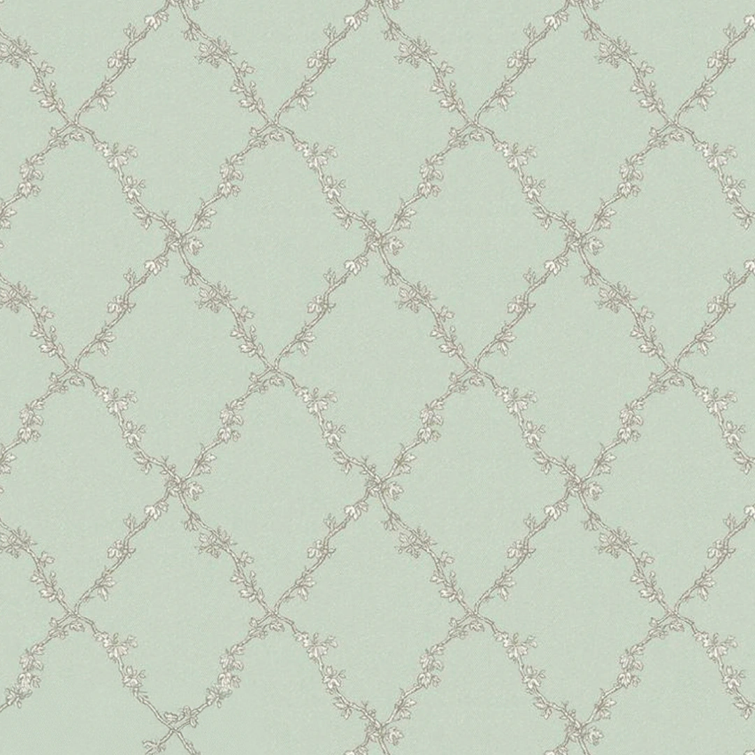 711-2 ورق جدران مودرن منقوش عشبي فاتح - الصورة 1