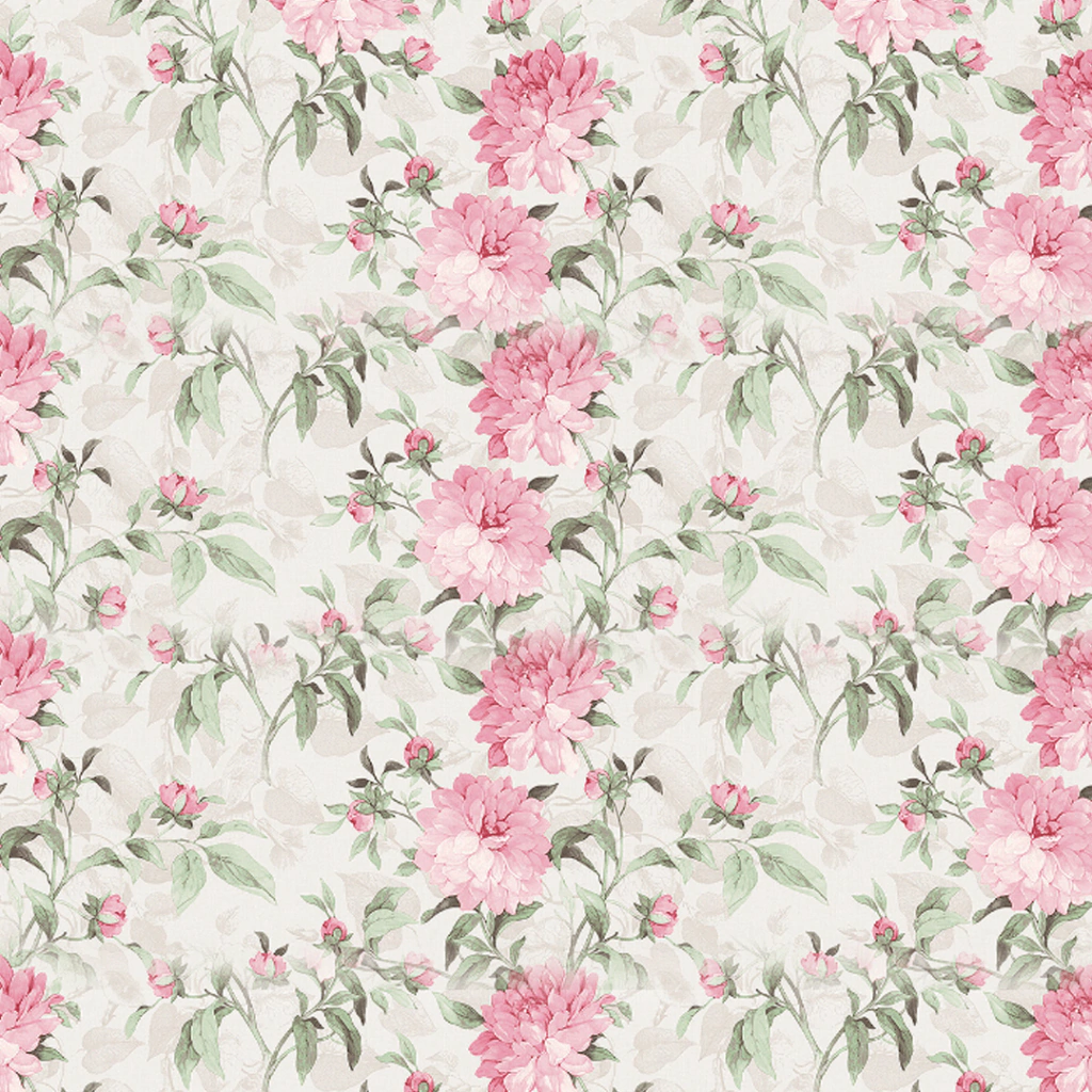 ورق جدران وردي منقوش ورود