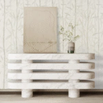 ⁦ورق جدران مودرن كوري رمادي⁩ - الصورة ⁦2⁩