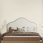 ⁦ورق جدران قماشي كوري بيج فاتح⁩ - الصورة ⁦2⁩