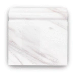 ⁦نعله فايبر ابيض رخامي 12 سم⁩ - الصورة ⁦2⁩