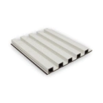 بديل خشب مضلع صيني ابيض قطني