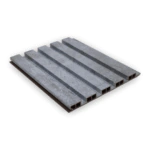 بديل خشب مضلع صيني رمادي خافت بضوء المساء