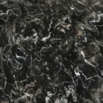 بديل رخام لامع مموج رمادي داكن وابيض