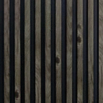 بديل خشب مضلع بني فواصل اسود