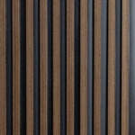 بديل خشب مضلع بني فواصل اسود