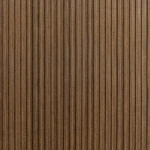 بديل خشب مضلع بني