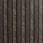 بديل خشب مضلع بني رخامي