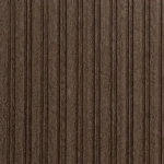 بديل خشب مضلع بني