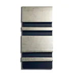 بديل خشب مضلع صيني فضي