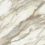 رخام فخم بألوان بيضاء وذهبية يبرز أناقة التصميم الفاخر.