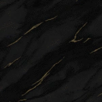 رخام أسود فاخر مع خطوط ذهبية تبرز أناقة ديكور الفخامة.