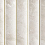 ديكور فاخر من الرخام مع خطوط ذهبية أنيقة.