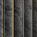 درر الرخام الأسود مع خطوط ذهبية فاخرة لديكور فخم.