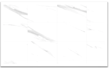 رخام أبيض فاخر مع خطوط ذهبية لمظهر أنيق وعصري.