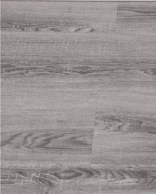 أرضية خشبية فاخرة بألوان رمادية طبيعية.