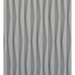 عناصر زخرفية ثلاثية الأبعاد بتصميم فخم باللون الرمادي.