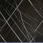 الواح بديل رخام اسود بخطوط بيضاء