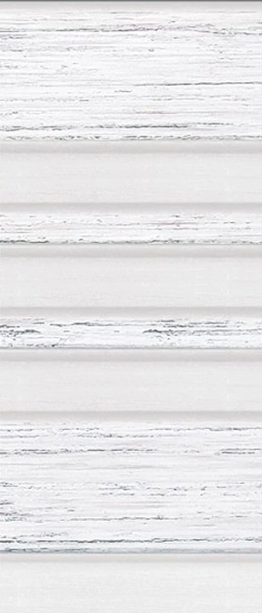 ديكور خشبي أبيض فخم يعبر عن الفخامة والرقي في التصاميم الداخلية.