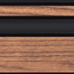 تصميم خشبي فاخر مع تفاصيل أنيقة لأجواء المعيشة الفاخرة.