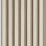 Flexible beige vertical wood paneling, luxurious and modern interior design element.
