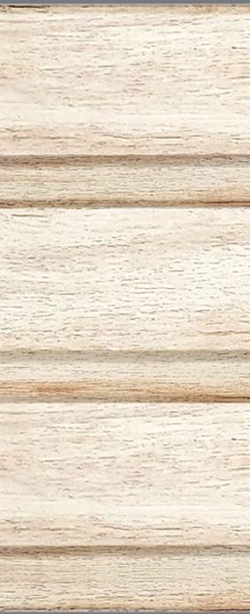 خشب فاخر بلون فاتح وأسلوب أنيق لخط الفخامة.