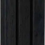 خشب أسود فاخر لخط الفخامة في الديكور الداخلي.