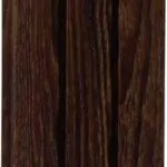 خشب بني داكن بتشطيب فاخر لخط الفخامة في تصميمات ديكور داخلي أنيقة.