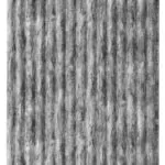 تصميم ديكور فاخر من الرخام الرمادي مع خطوط طولية أنيقة.