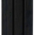 خشب أسود فخم بتصميم أنيق ويؤكد على الفخامة والترف.