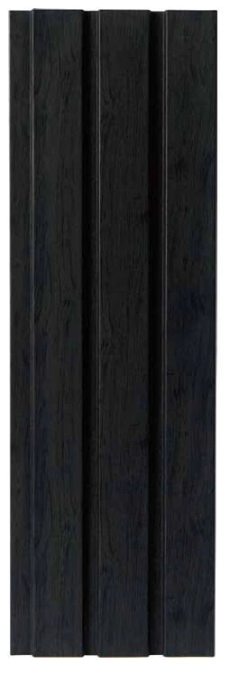 خشب أسود فخم بتصميم أنيق ويؤكد على الفخامة والترف.