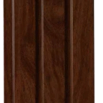 خشب فخم بألوان دافئة وخط أنيق يعكس الفخامة والترف.