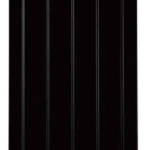 باب فخم من الحديد الأسود يعكس الفخامة والرفاهية مع تصميم أنيق وعصري.