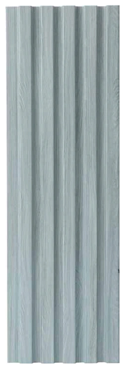 ألتا نصية: حائط ديكور فاخر من مادة الفايبر جلاس بلون رمادي أنيق.