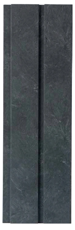 قطعة رخام فاخرة سوداء ذات تصميم أنيق وفخامة عالية للديكور والديكورات الداخلية.