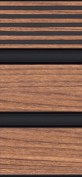 خشب فخم مع تصميم أنيق لخط الفخامة في ديكور داخلي راقٍ.