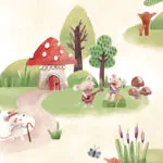 ورق جدران اطفال كوري اشكال فئران